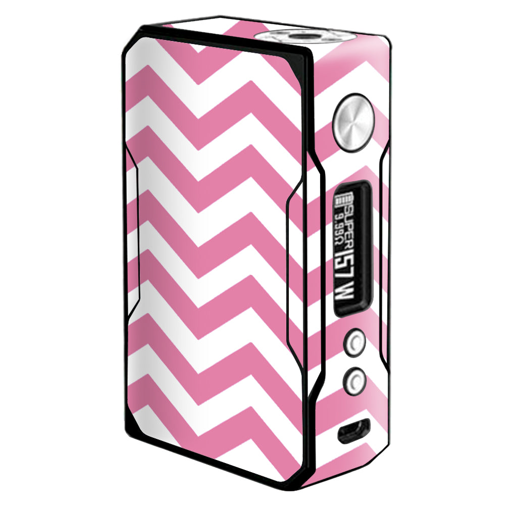  Pink Chevron Voopoo Drag 157w Skin