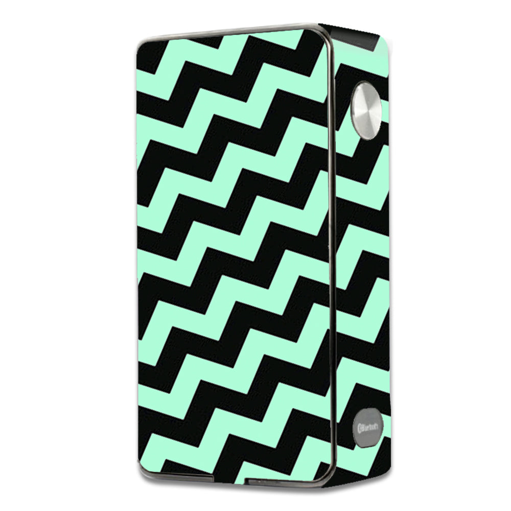  Teal And Black Chevron Laisimo L3 Touch Screen Skin