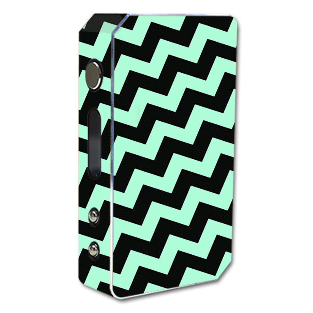  Teal And Black Chevron Pioneer4you iPV3 Li 165w Skin