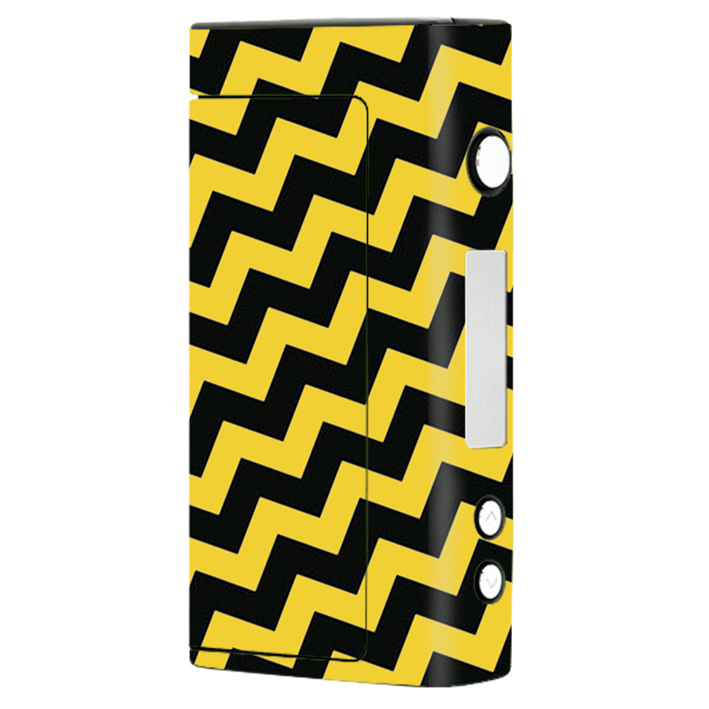  Yellow And Black Chevron Sigelei Fuchai 200W Skin