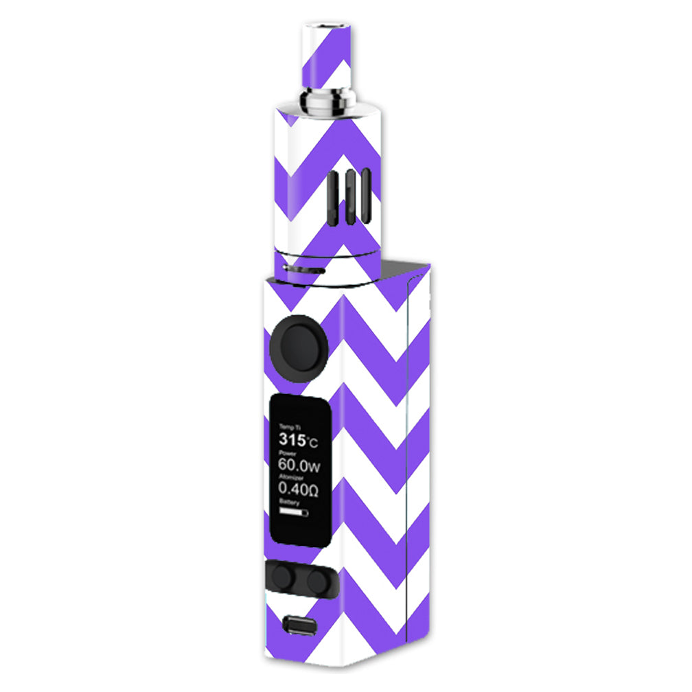  Purple Chevron Joyetech Evic VTC Mini Skin
