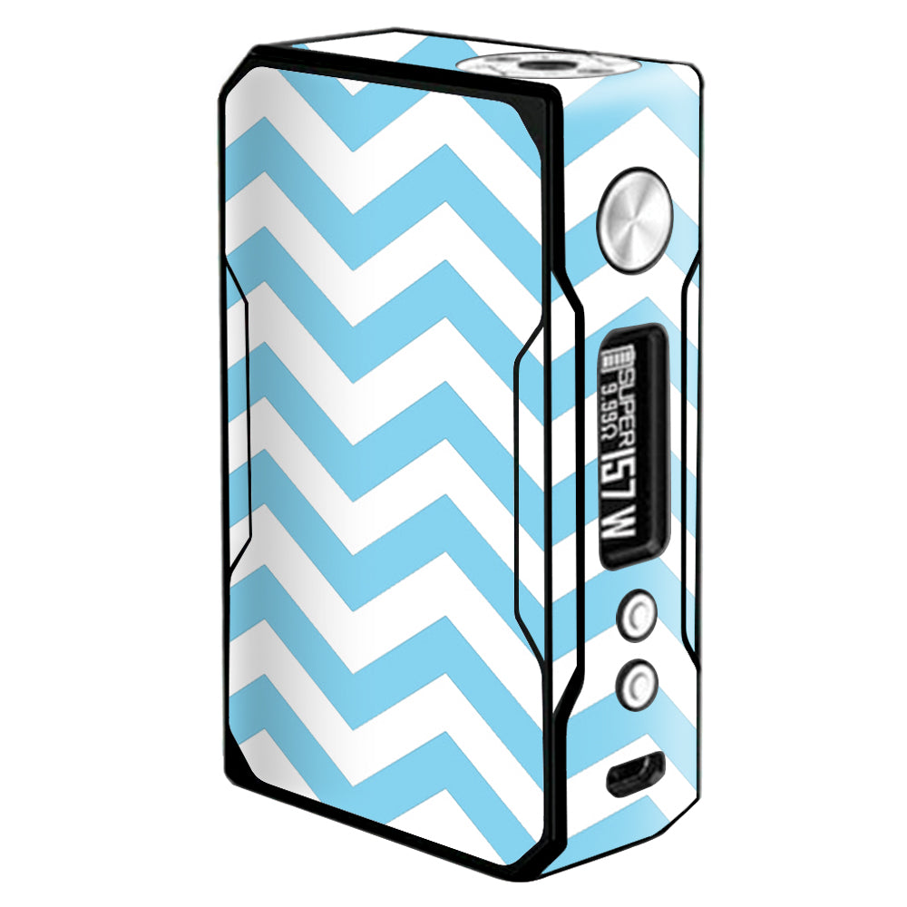  Teal Chevron Voopoo Drag 157w Skin