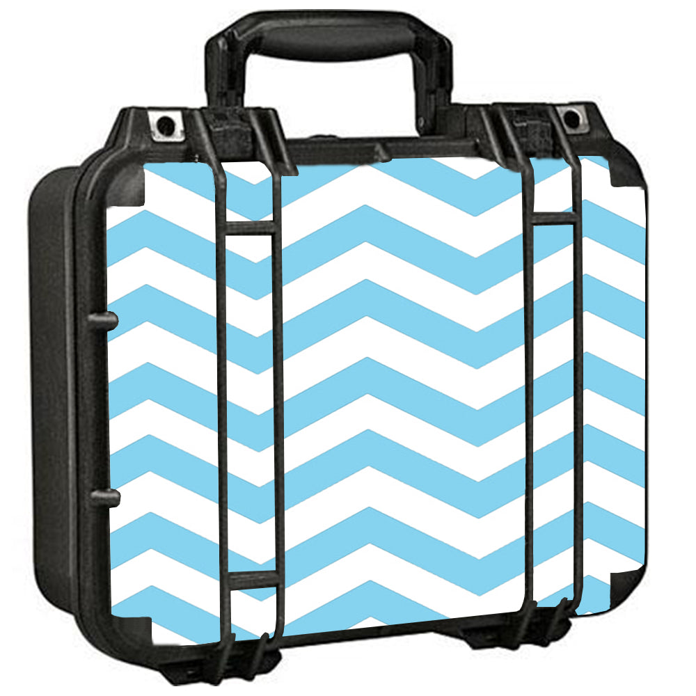  Teal Chevron Pelican Case 1400 Skin