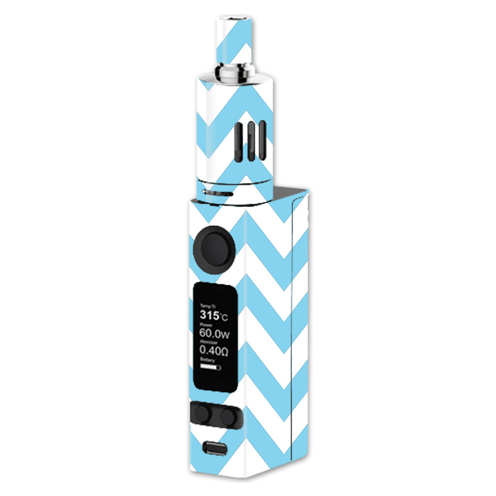  Teal Chevron Joyetech Evic VTC Mini Skin