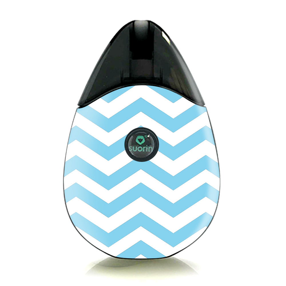  Teal Chevron Suorin Drop Skin