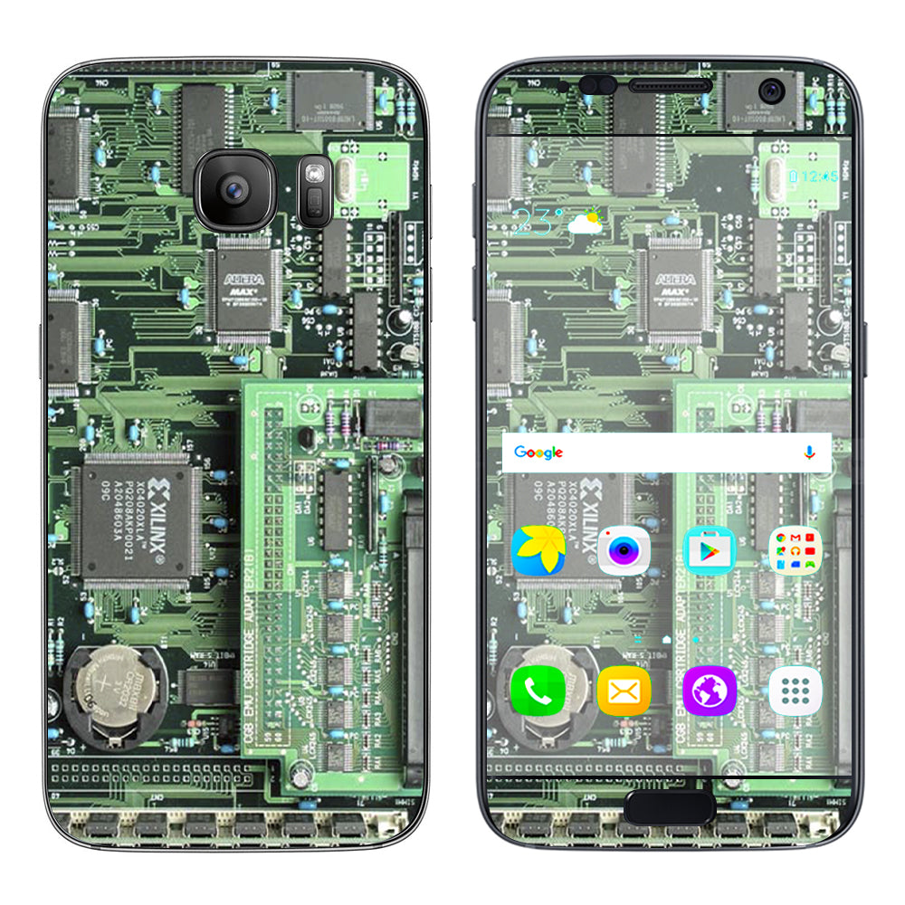  Circuit Board Samsung Galaxy S7 Skin