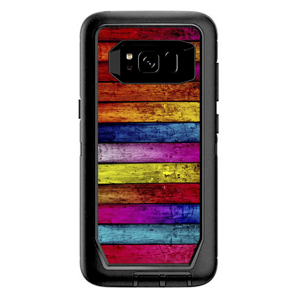  Colorwood Aged Otterbox Defender Samsung Galaxy S8 Skin