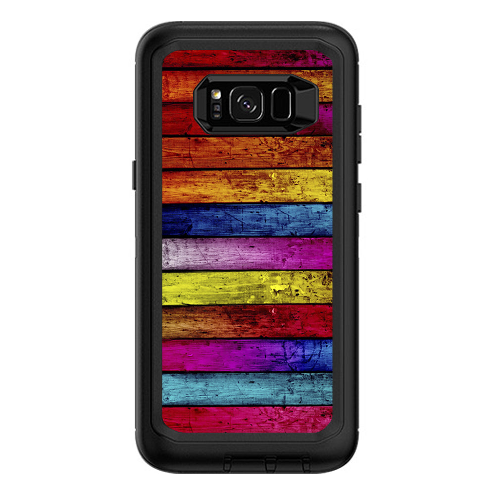  Colorwood Aged Otterbox Defender Samsung Galaxy S8 Plus Skin