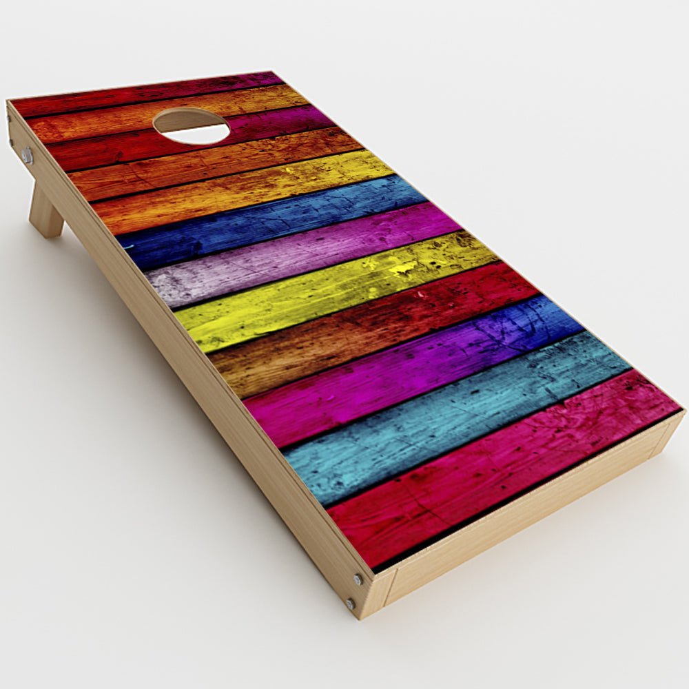  Colorwood Aged Cornhole Game Boards  Skin