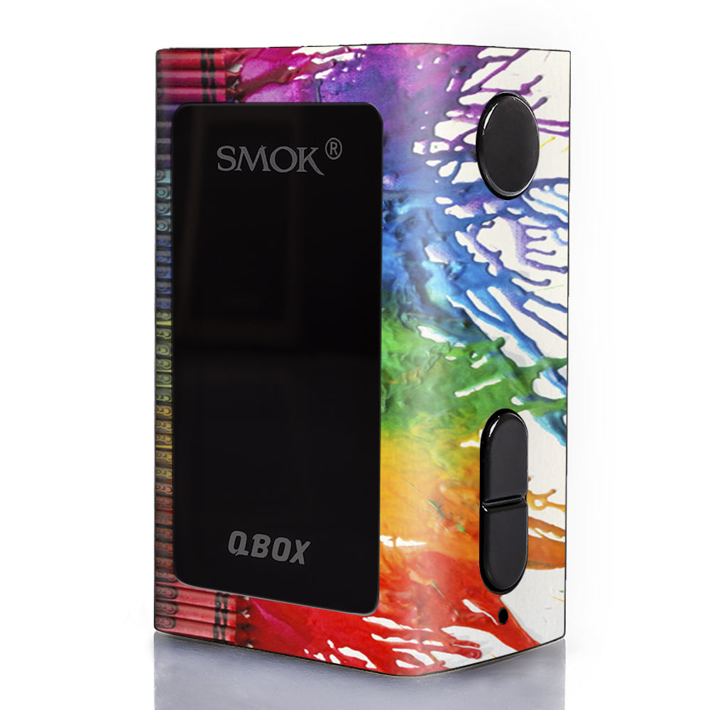  Crayon Splatter Smok Q-Box Skin