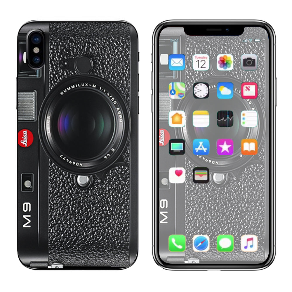  Camera M9- Leica Apple iPhone X Skin