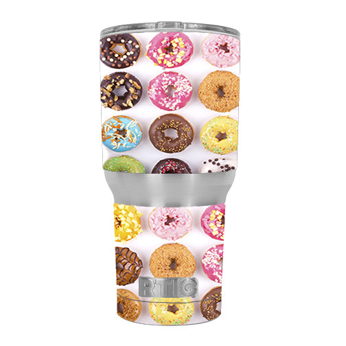  Donuts, Iced And Sprinkles RTIC 30oz Tumbler Skin