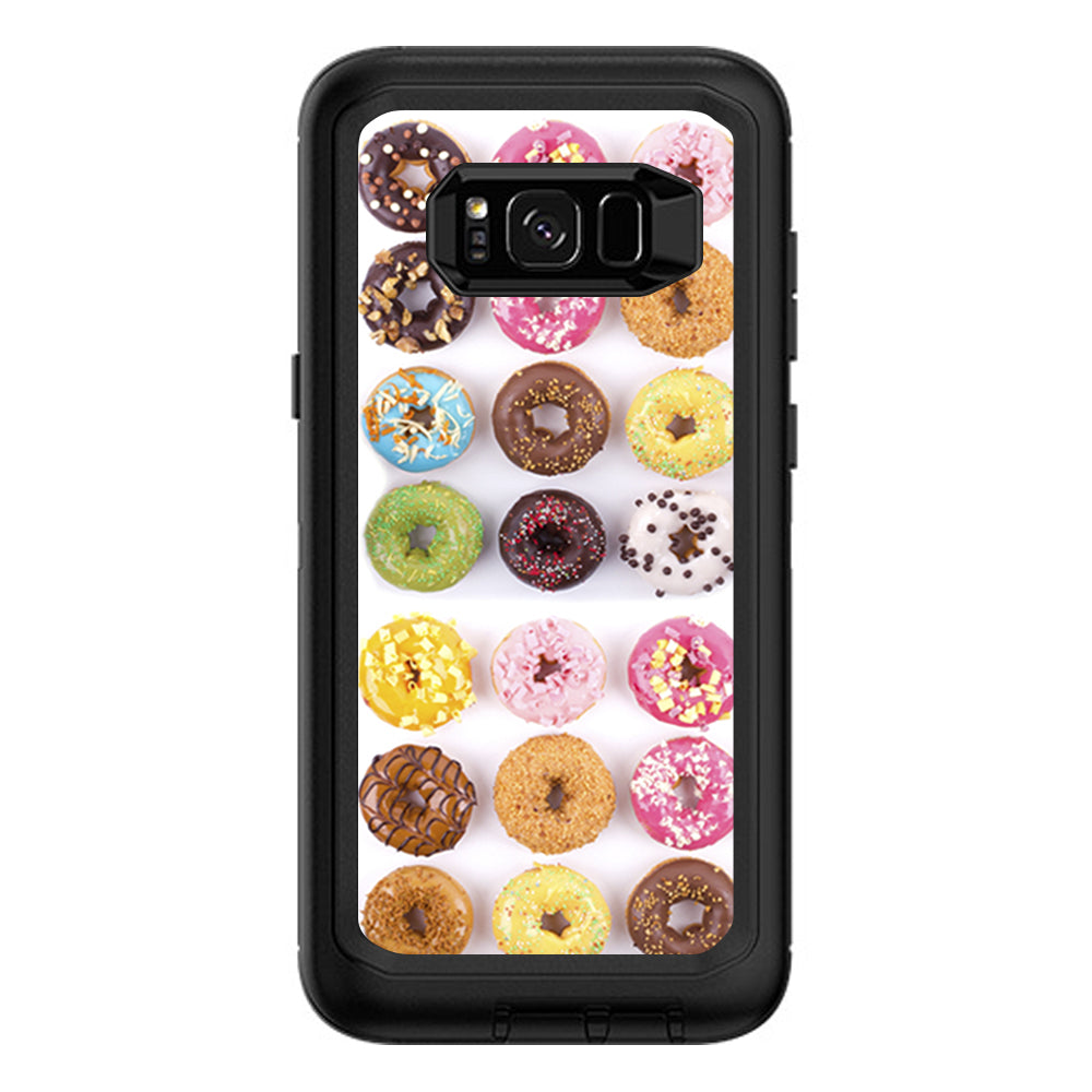  Donuts, Iced And Sprinkles Otterbox Defender Samsung Galaxy S8 Plus Skin