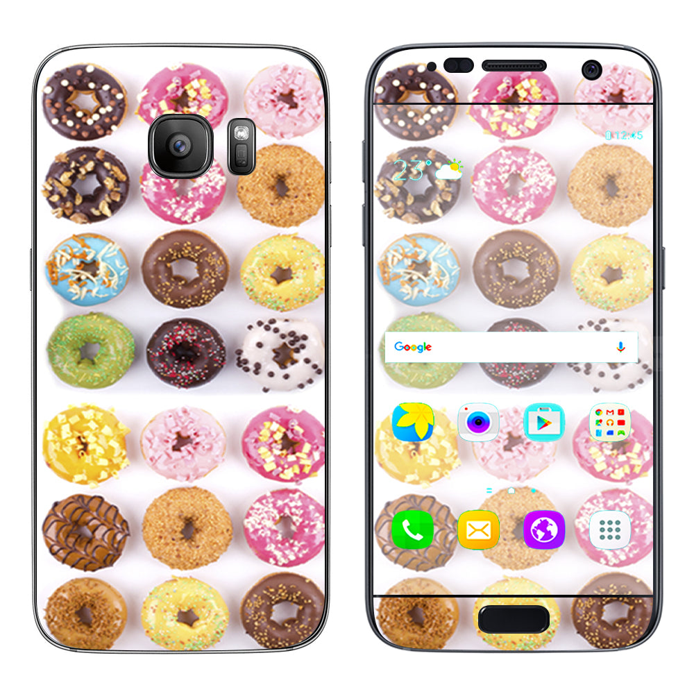  Donuts, Iced And Sprinkles Samsung Galaxy S7 Skin