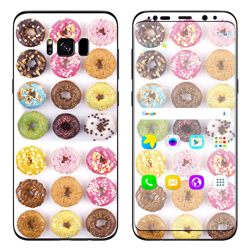  Donuts, Iced And Sprinkles Samsung Galaxy S8 Skin