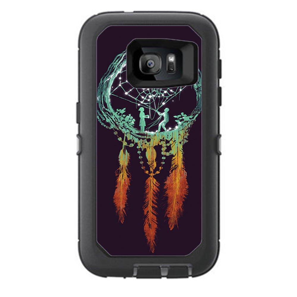  Neon Dreamcatcher Otterbox Defender Samsung Galaxy S7 Skin