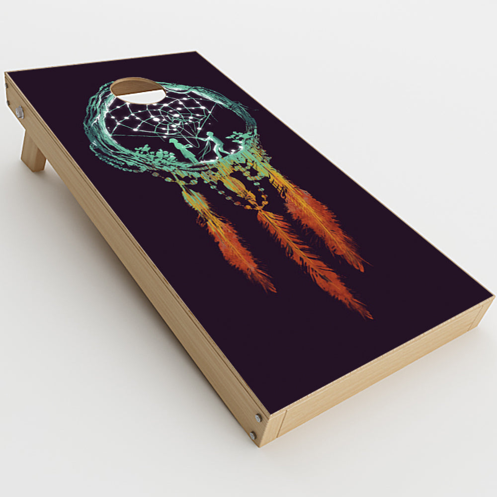  Neon Dreamcatcher Cornhole Game Boards  Skin