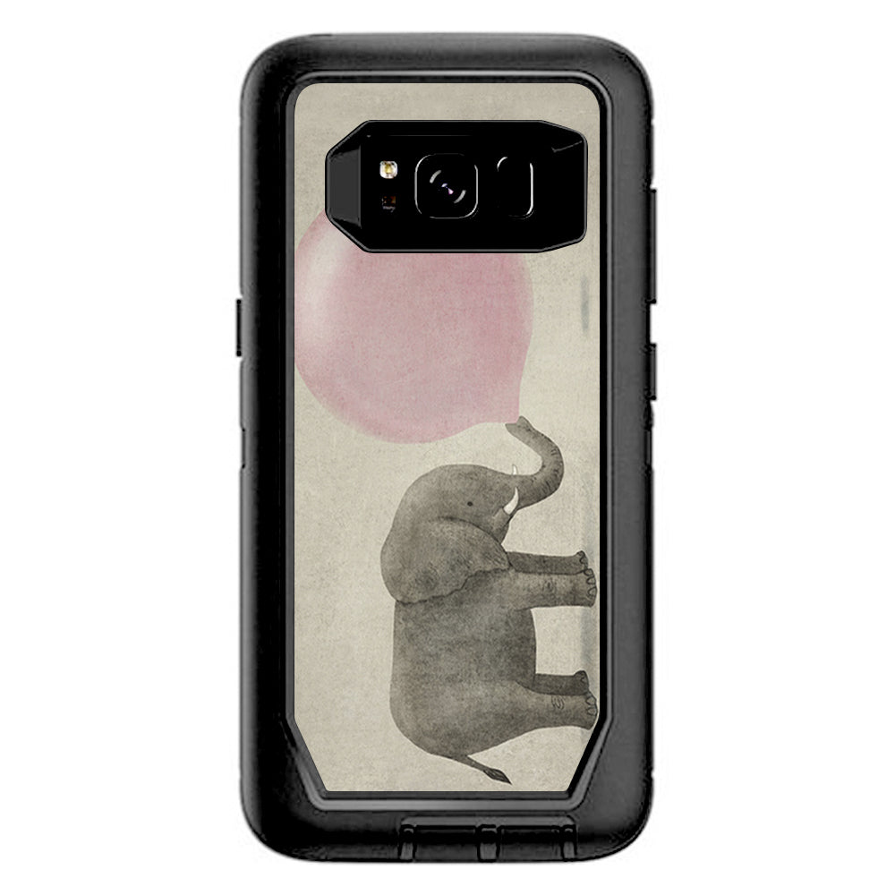  Elephant Blowing Bubble Otterbox Defender Samsung Galaxy S8 Skin
