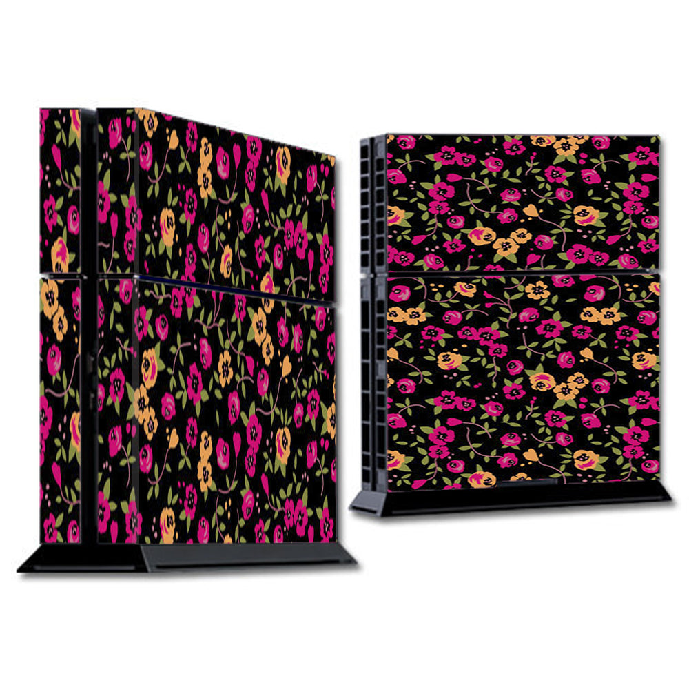  Floral, Flowers Sony Playstation PS4 Skin