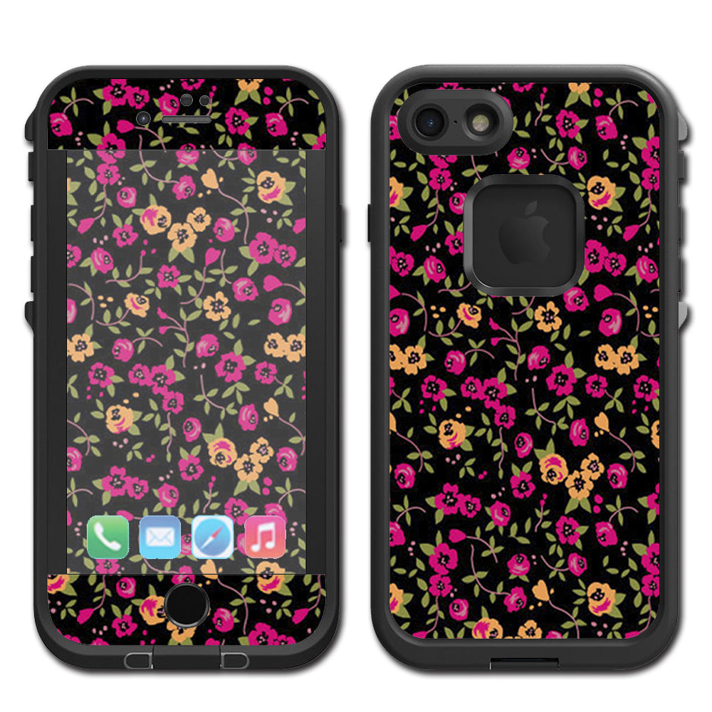  Floral, Flowers Lifeproof Fre iPhone 7 or iPhone 8 Skin