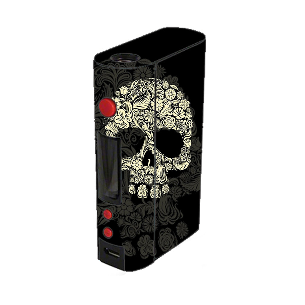  Flower Skull, Floral Skeleton Kangertech Kbox 200w Skin