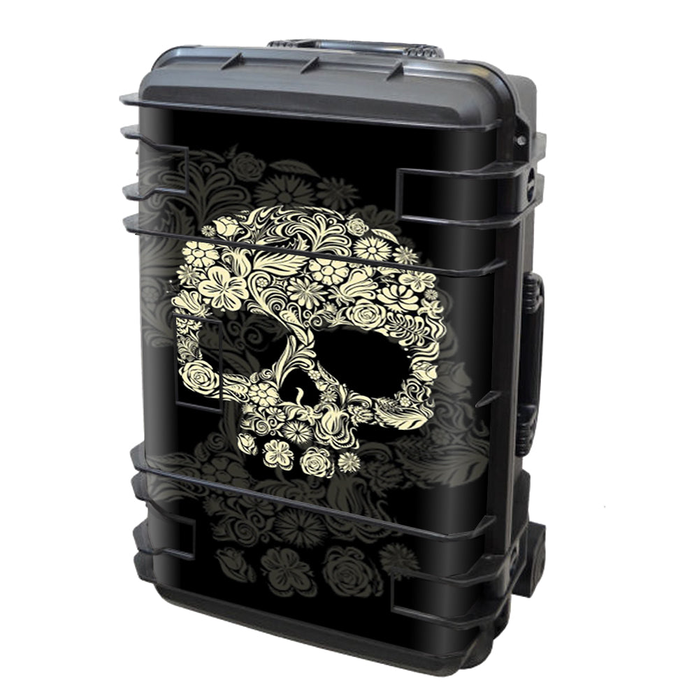  Flower Skull, Floral Skeleton Seahorse Case Se-920 Skin