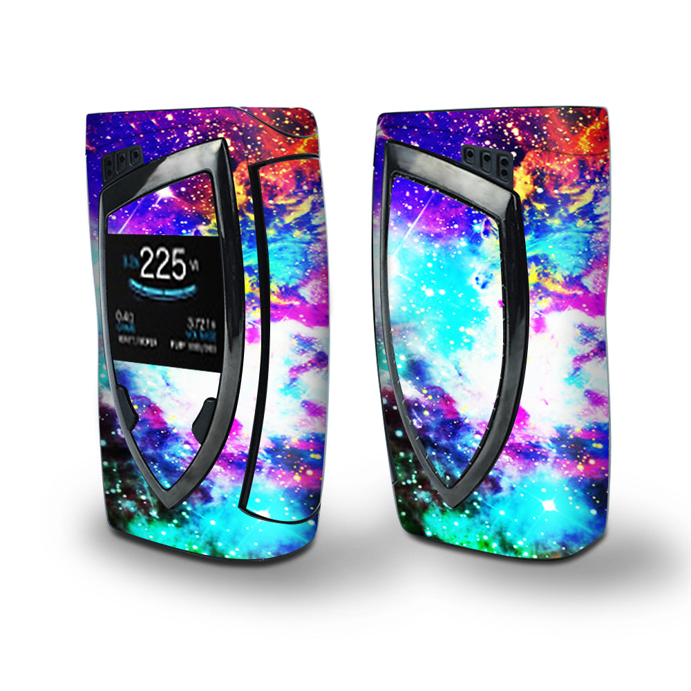 Skin Decal Vinyl Wrap for Smok Devilkin Kit 225w Vape (includes TFV12 Prince Tank Skins) skins cover / Galaxy, Solar System