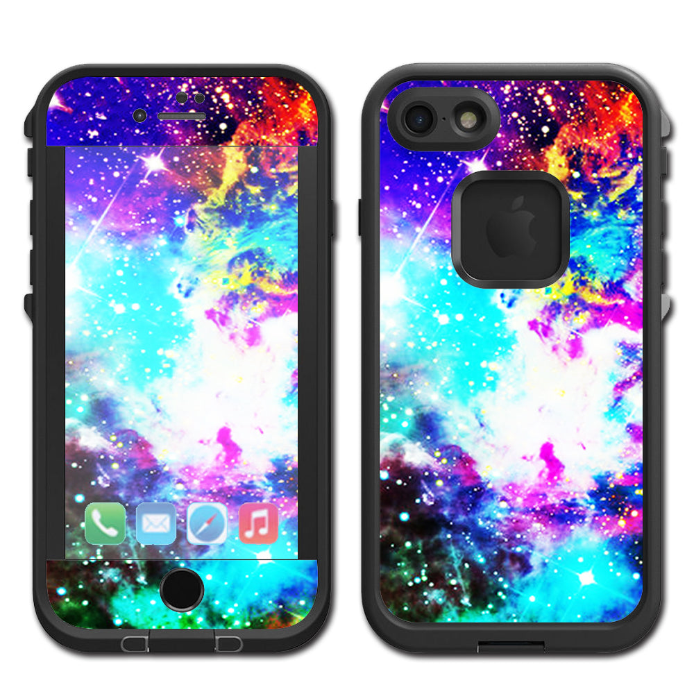  Galaxy, Solar System Lifeproof Fre iPhone 7 or iPhone 8 Skin