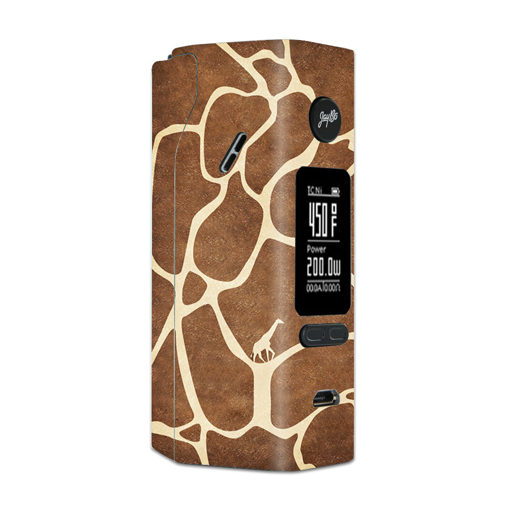  Giraffe Print Cute Giraffe Wismec Reuleaux RX 2/3 combo kit Skin