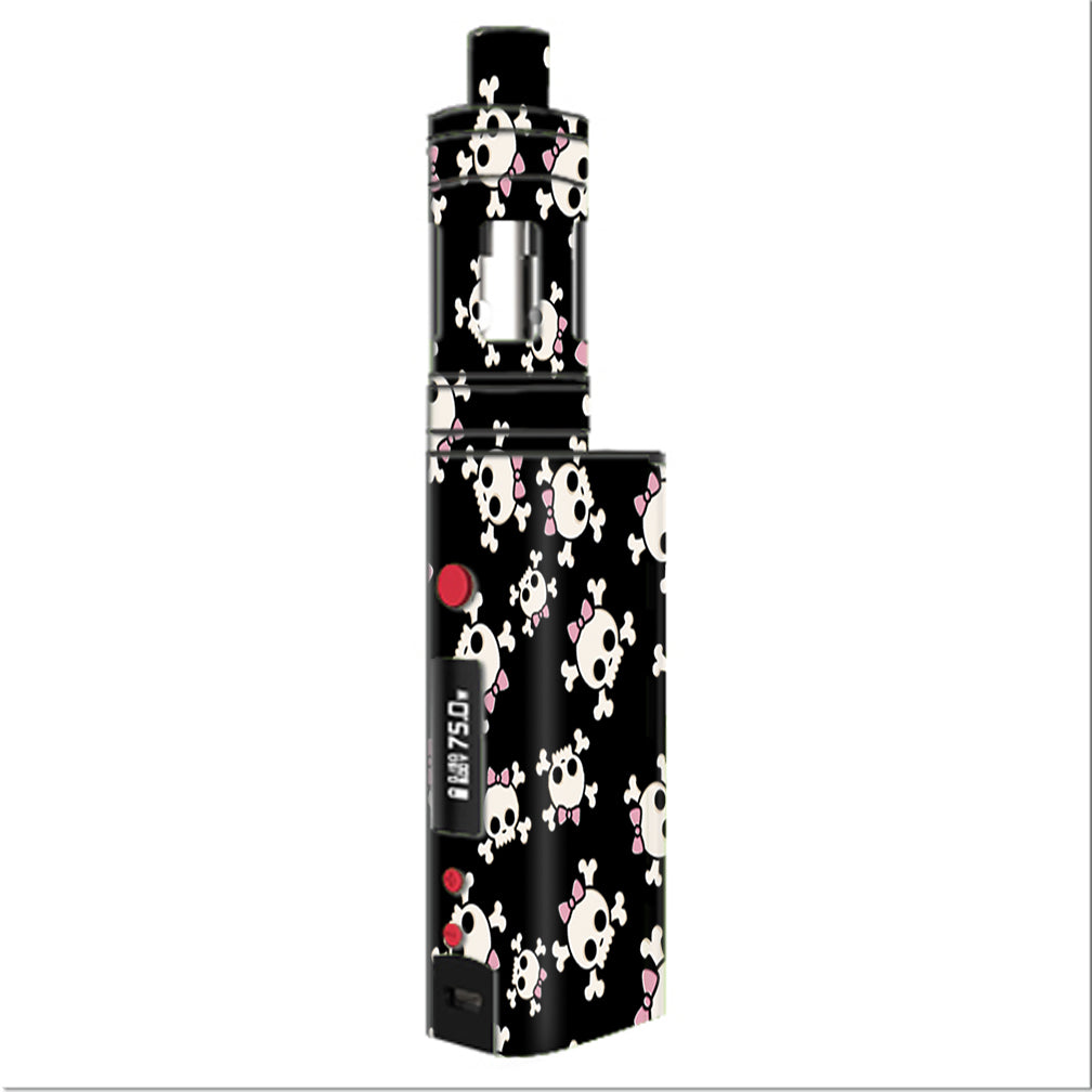  Girl Skullls, Skull With Bow Kangertech Topbox mini Skin