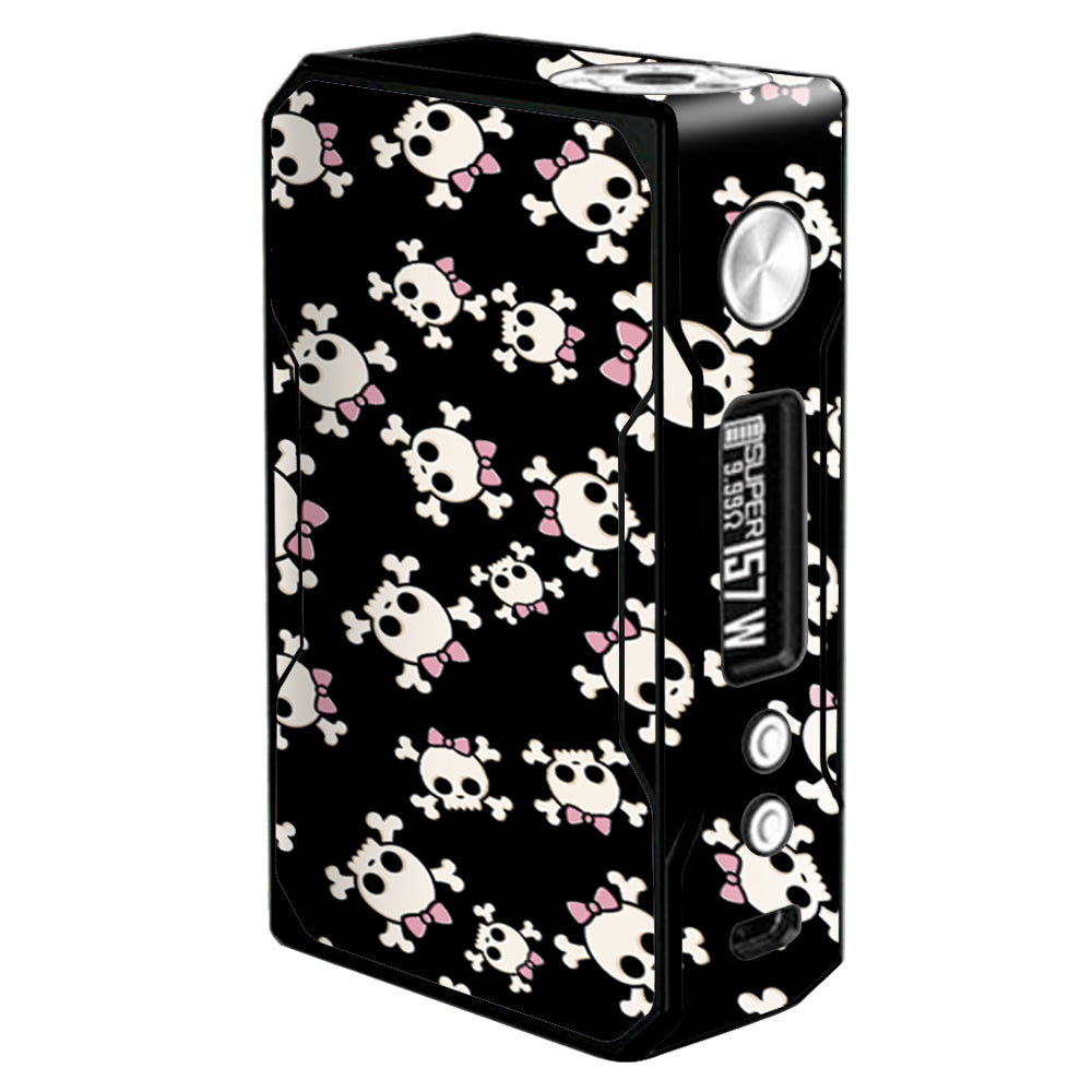  Girl Skullls, Skull With Bow Voopoo Drag 157w Skin