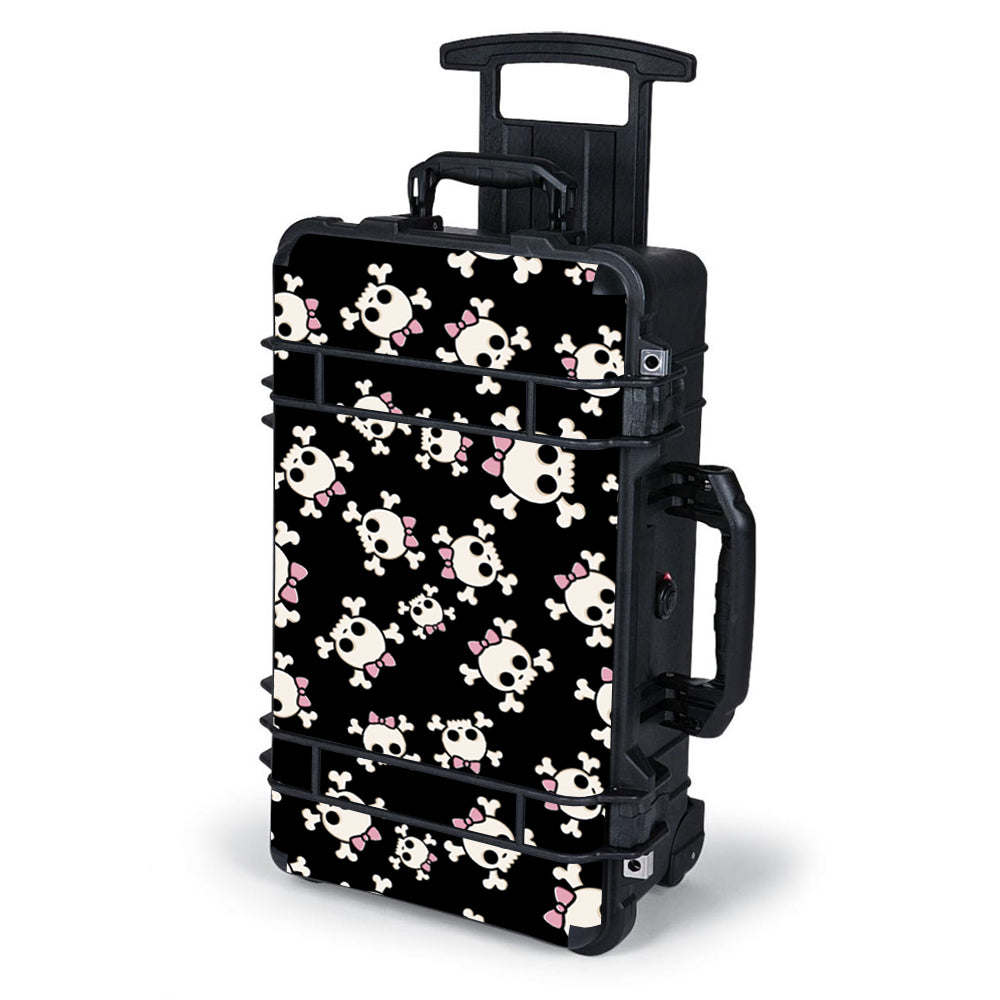  Girl Skullls, Skull With Bow Pelican Case 1510 Skin