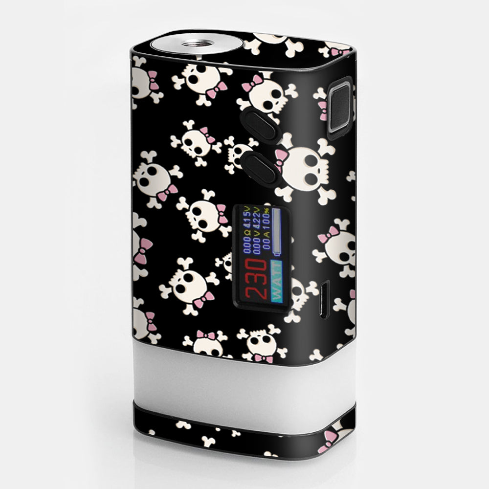  Girl Skullls, Skull With Bow Sigelei Fuchai Glo 230w Skin