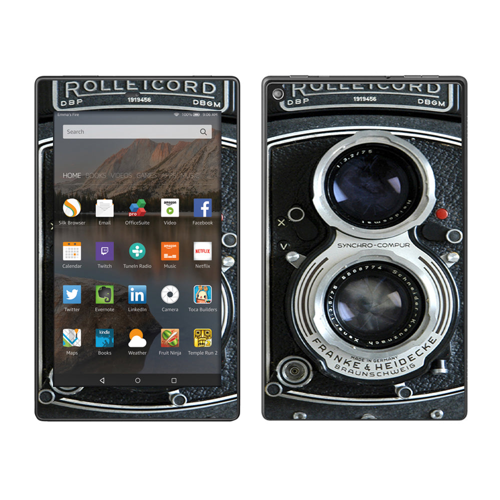  Camera- Rolleicord Amazon Fire HD 8 Skin