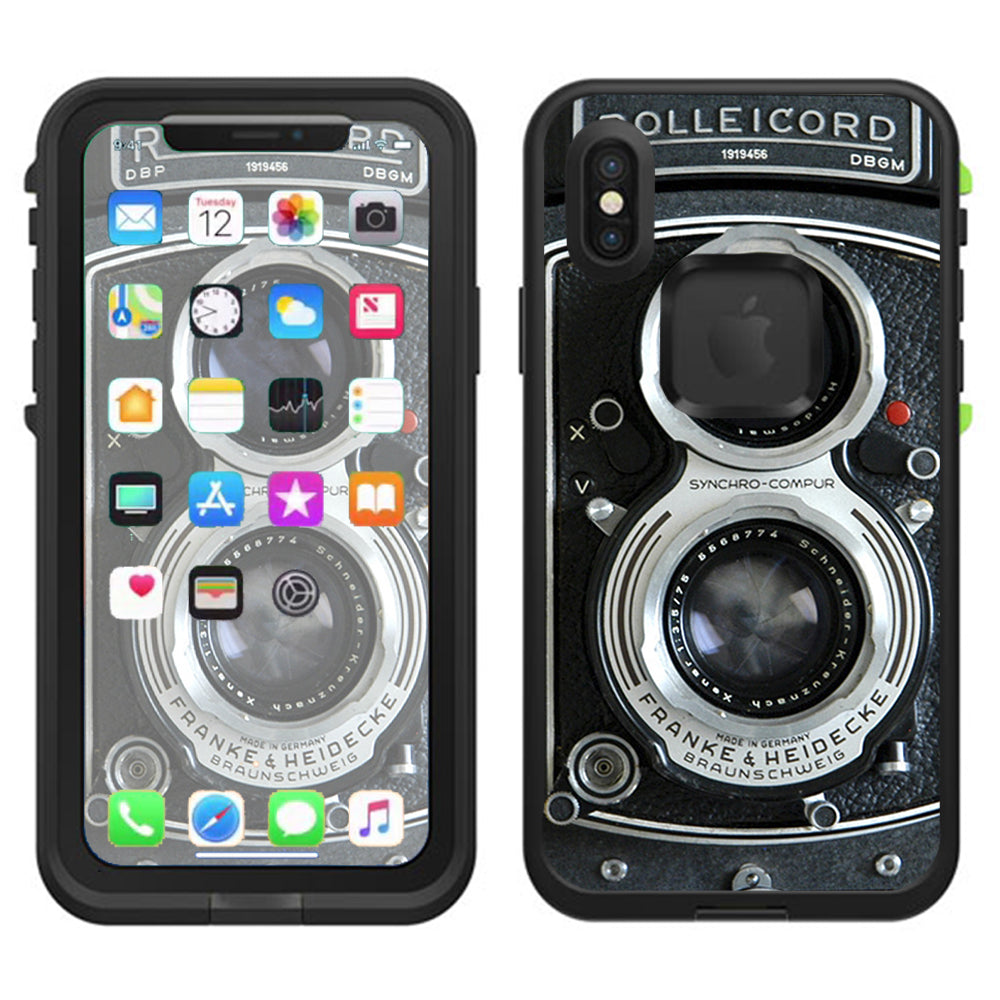  Camera- Rolleicord Lifeproof Fre Case iPhone X Skin