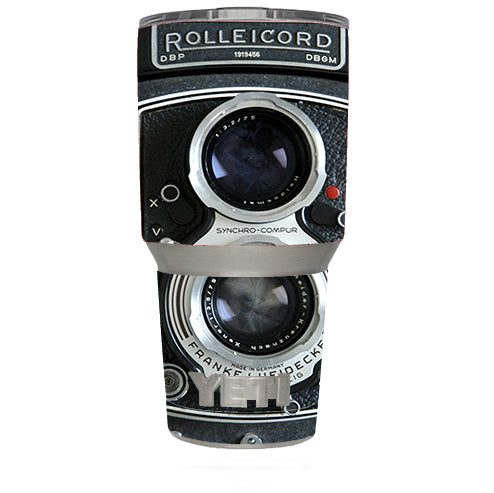  Camera- Rolleicord Yeti 30oz Rambler Tumbler Skin