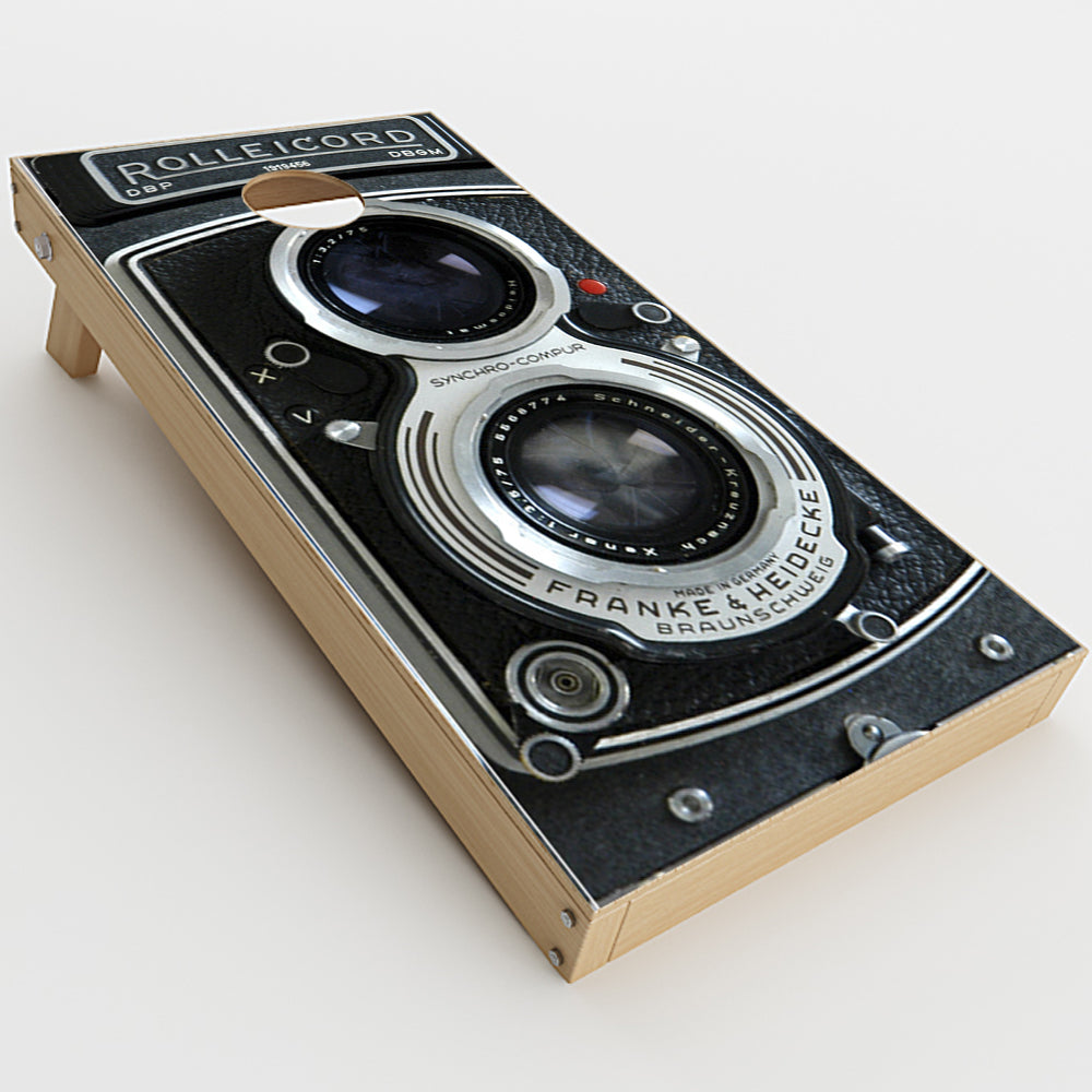  Camera- Rolleicord Cornhole Game Boards  Skin