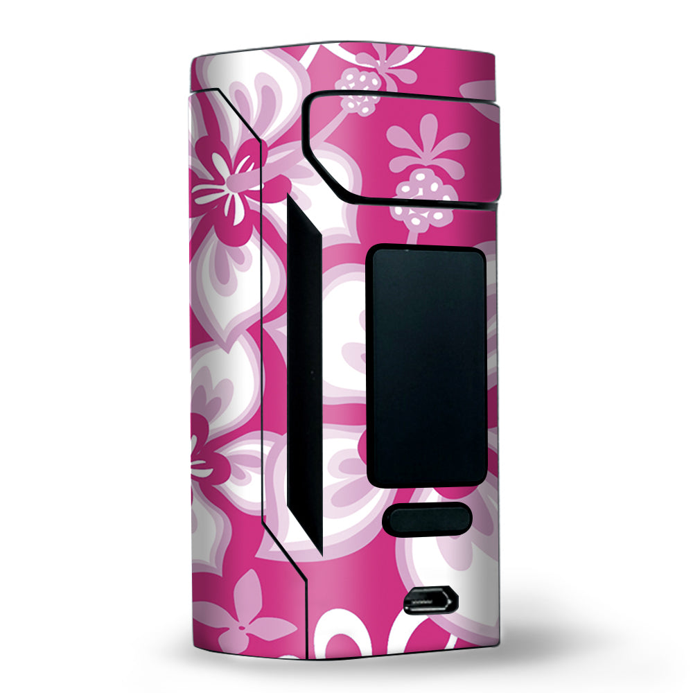  Hibiscus Tropical Flowers Pink Wismec RX2 20700 Skin