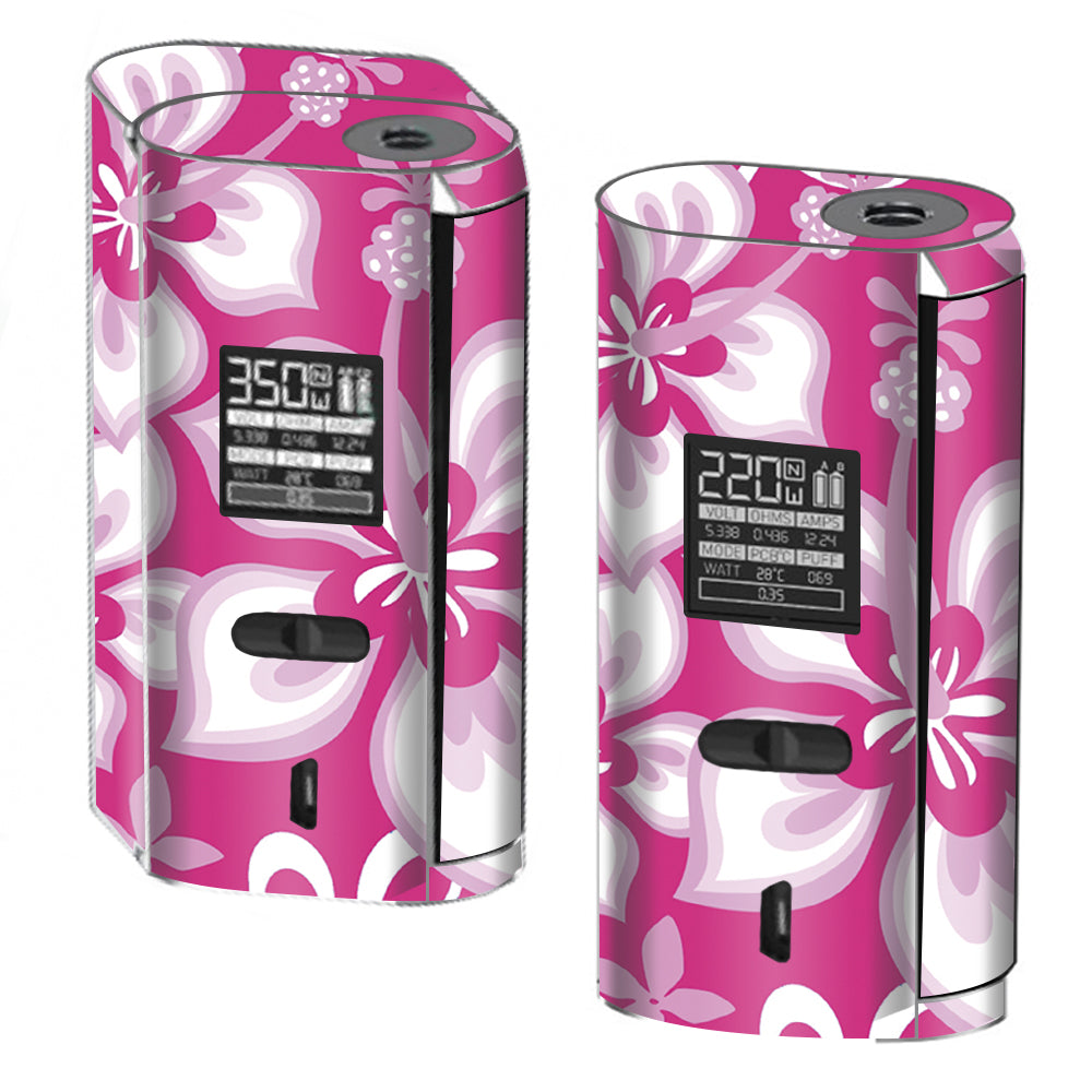  Hibiscus Tropical Flowers Pink Smok GX2/4 350w Skin