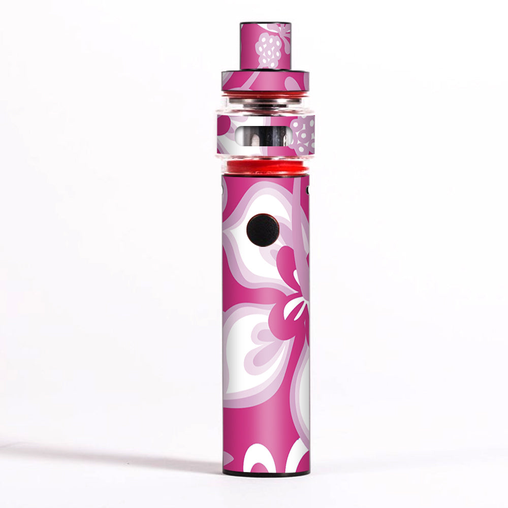 Skin Decal for Smok Pen 22 Starter Light Edition Vape / Hibiscus Tropical Flower Pink itsaskin.com Skin Decal for Smok Pen 22 Starter Light Edition Vape / Hibiscus Tropical Flower Pink itsaskin.com
