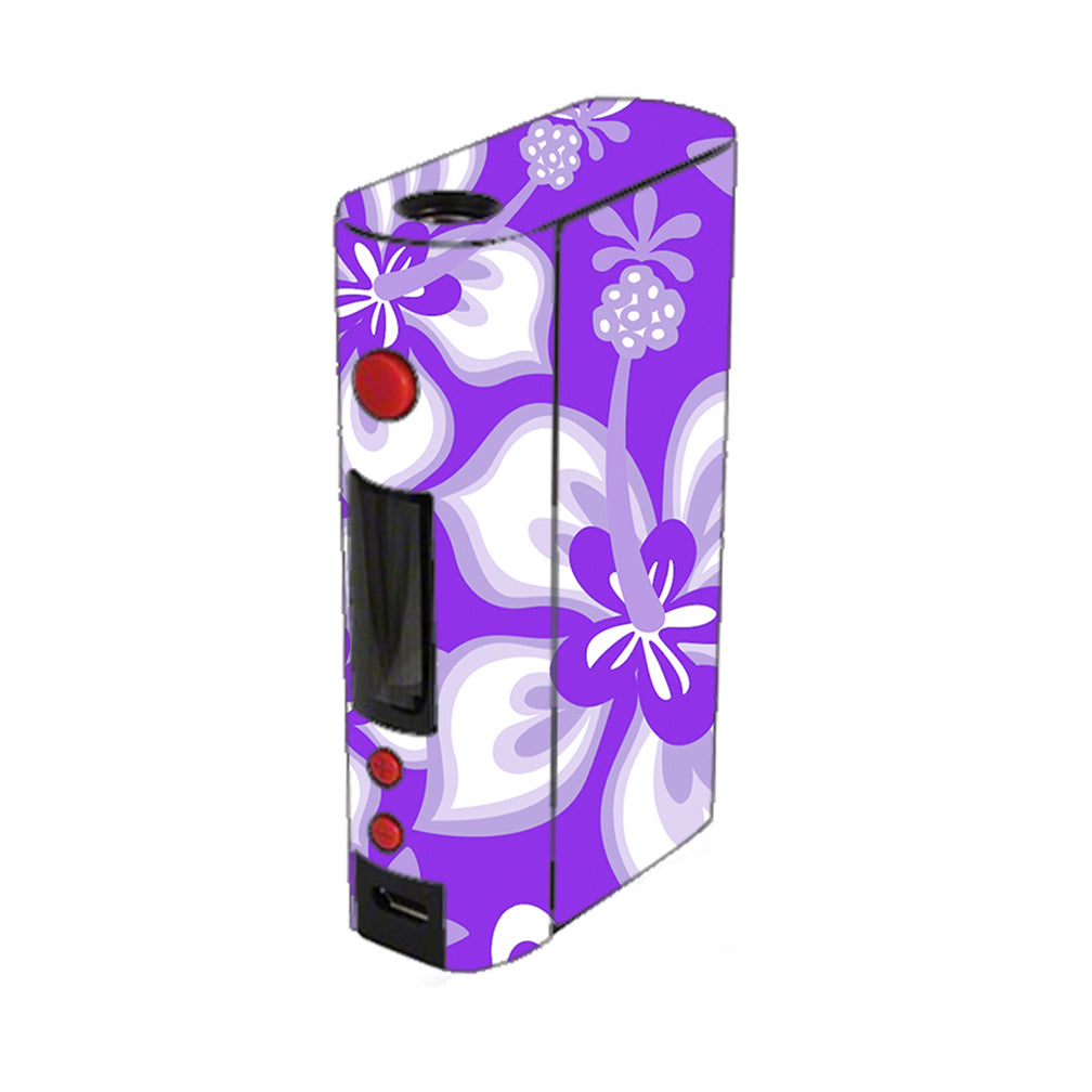  Hibiscus Hawaiian Flowers Purple Kangertech Kbox 200w Skin
