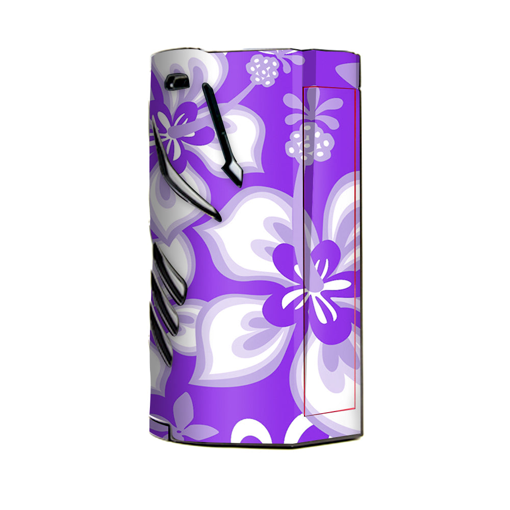  Hibiscus Hawaiian Flowers  Purple T-Priv 3 Smok Skin