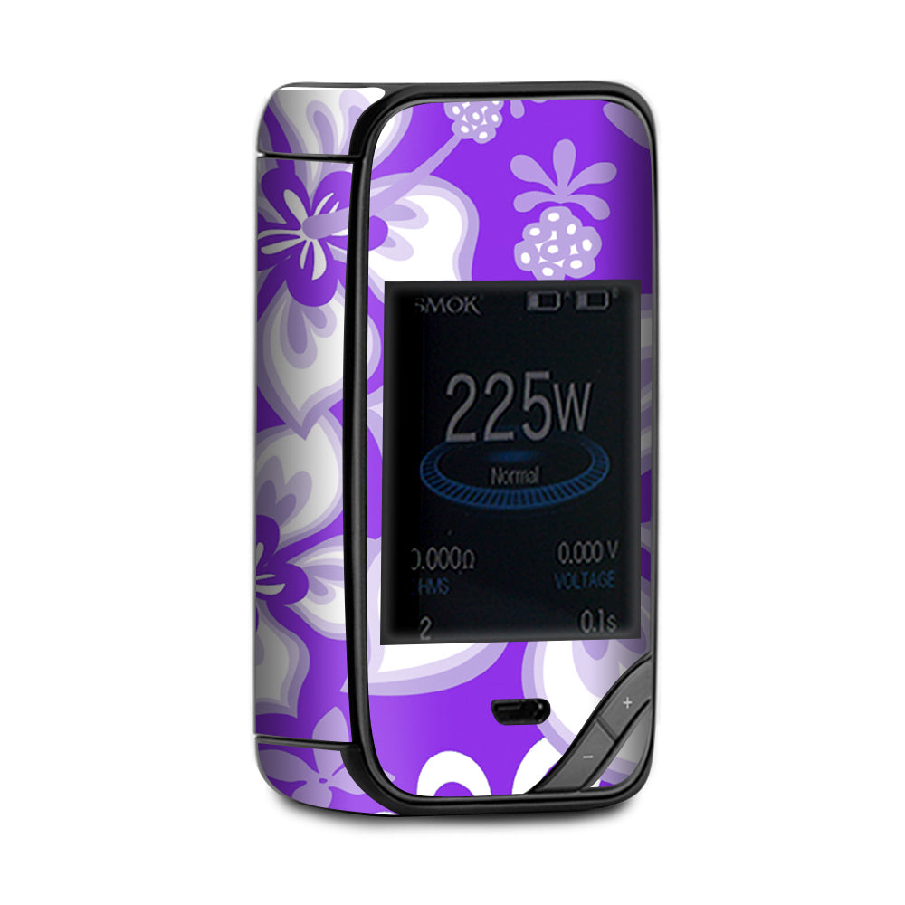  Hibiscus Hawaiian Flowers  Purple X-Priv Smok Skin