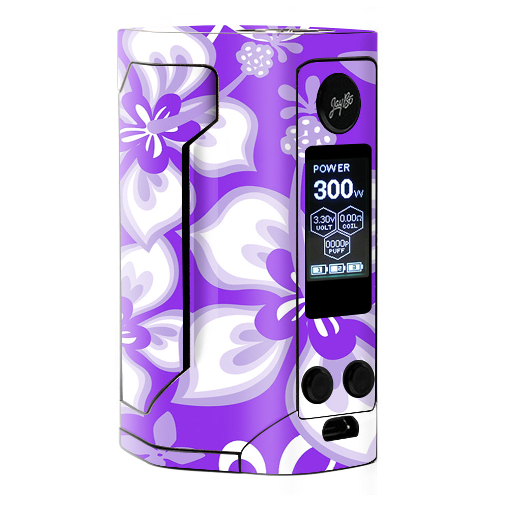  Hibiscus Hawaiian Flowers  Purple Wismec RX Gen 3 Skin