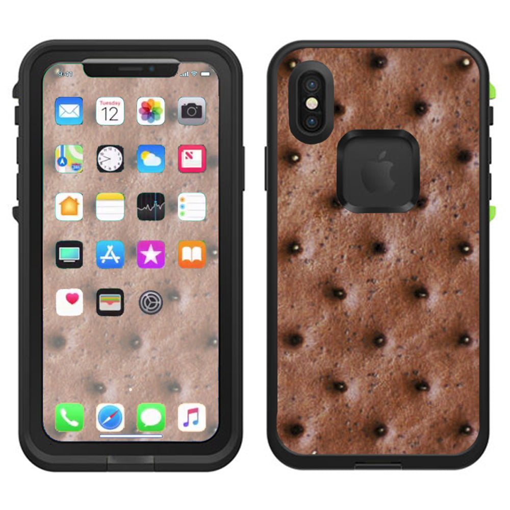  Ice Cream Sandwich Lifeproof Fre Case iPhone X Skin