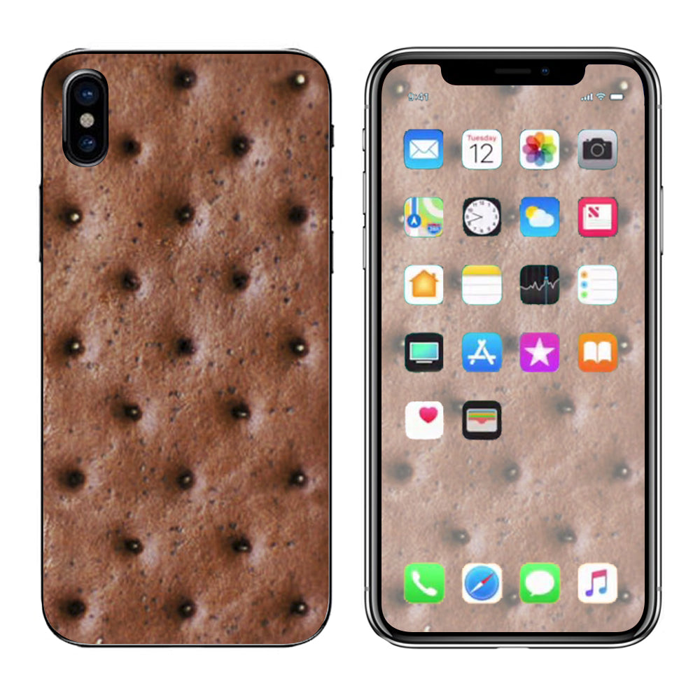  Ice Cream Sandwich Apple iPhone X Skin