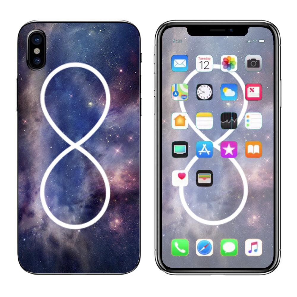  Infinity Nebula Apple iPhone X Skin