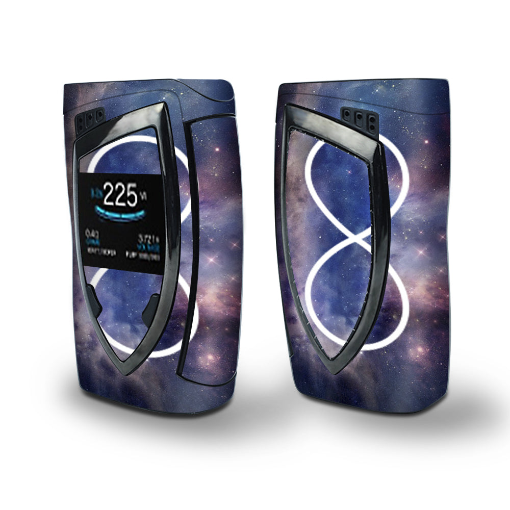 Skin Decal Vinyl Wrap for Smok Devilkin Kit 225w Vape (includes TFV12 Prince Tank Skins) skins cover / Infinity Nebula