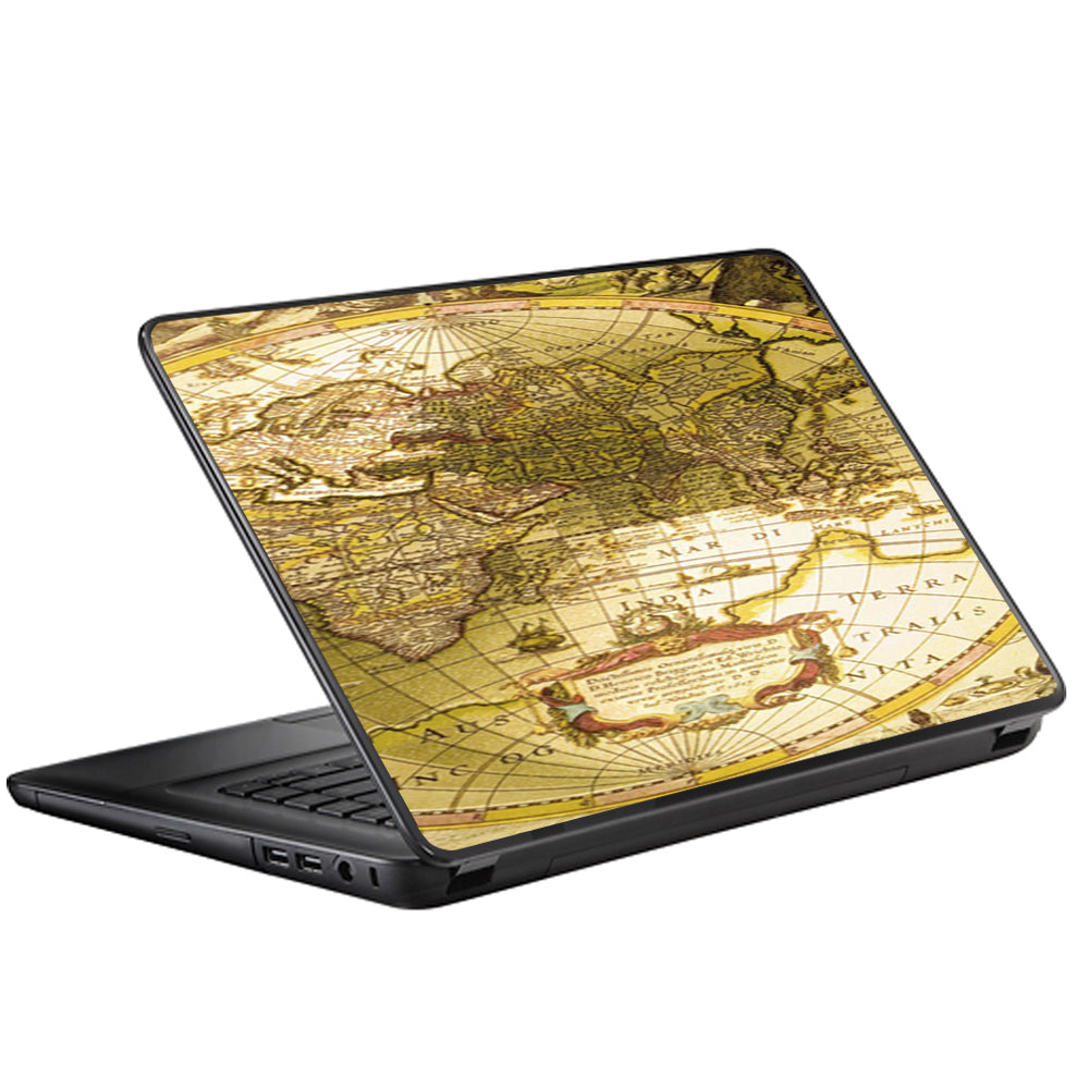  Old School Maps Universal 13 to 16 inch wide laptop Skin