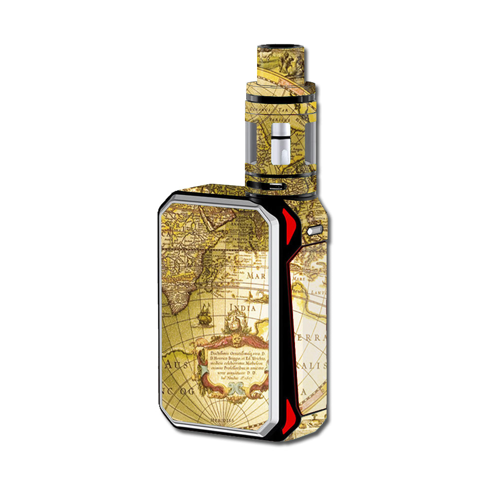  Old School Maps Smok G-Priv 220W Skin